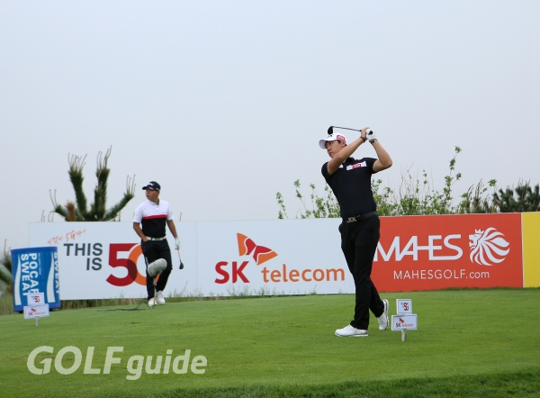 SK telecom OPEN 2018 1R 이지훈 11번홀 티 샷