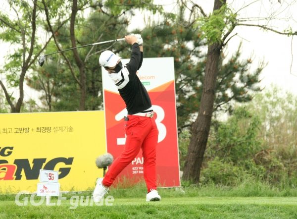 SK telecom OPEN 2018 13번홀 김태우 티 샷