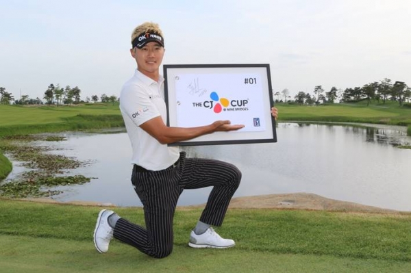 오는 10월 국내에서 열리는 유일한 PGA 정규 투어 CJ컵 출전을 제일 먼저 확정한 이태희(34, ok저축은행)