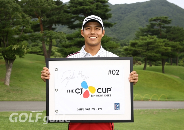 '제61회 KPGA 선수권대회'에서 우승한 문도엽이 올 10월 제주 클럽나인브릿지에서 열리는 'THE CJ CUP @NINE BRIDGES' 대회에 출전할 국내 두 번째 선수로 확정됐다.