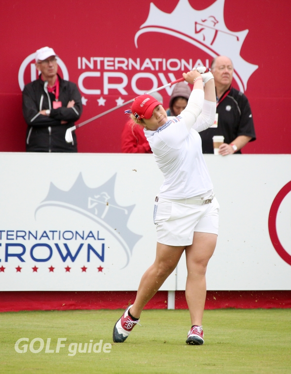 2018 UL인터내셔널 크라운 2R Ariya Jutanugarn 티 샷