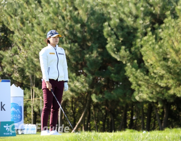 2018 LPGA KEB하나은행챔피언십 1R 2번홀 전인지 티 샷 전