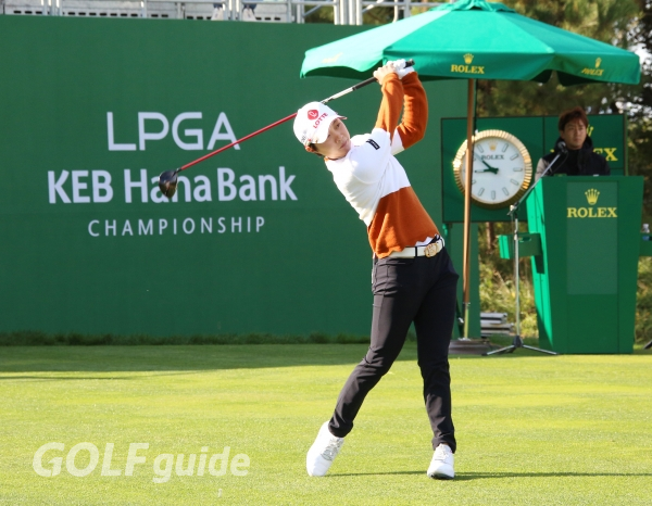 2018 LPGA KEB하나은행챔피언십 1R 김효주 티 샷