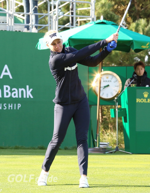 2018 LPGA KEB하나은행챔피언십 1R 라이언 오툴 티 샷