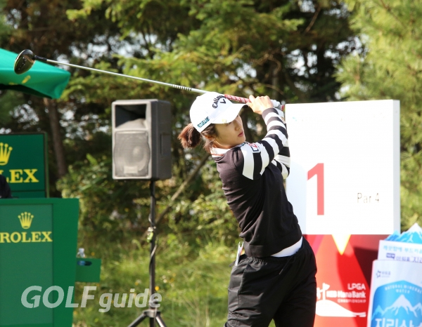 2018 LPGA KEB하나은행챔피언십 1R 류위 티 샷