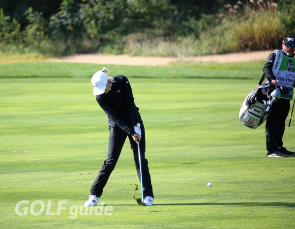 2018 LPGA KEB하나은행챔피언십 1R 미셸 위 두번째 샷