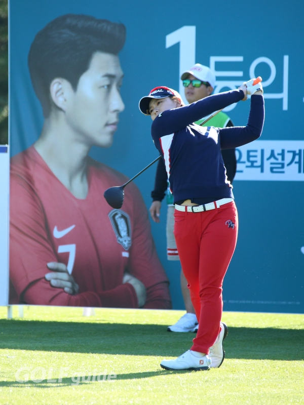 2018 LPGA KEB하나은행챔피언십 2R 이다연 티 샷