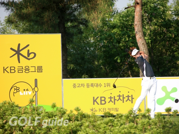 KB금융 리브챔피언십 1R 11번홀 박정환 1306 티 샷