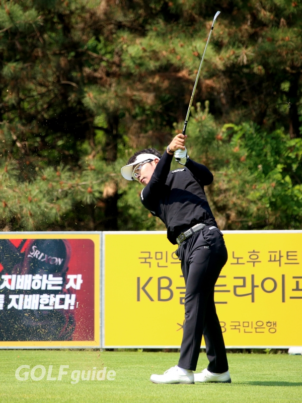 KB금융 리브챔피언십 1R 고인성 티 샷