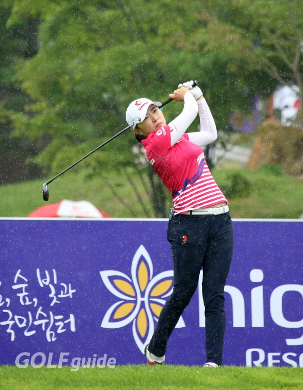 하이원리조트 여자오픈 2019 1R 유수연 티샷
