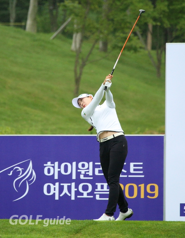 하이원리조트 여자오픈 2019 이은지 티 샷