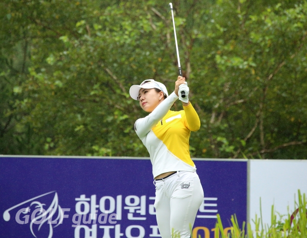 하이원리조트 여자오픈 2019 김도연 아이언 티 샷